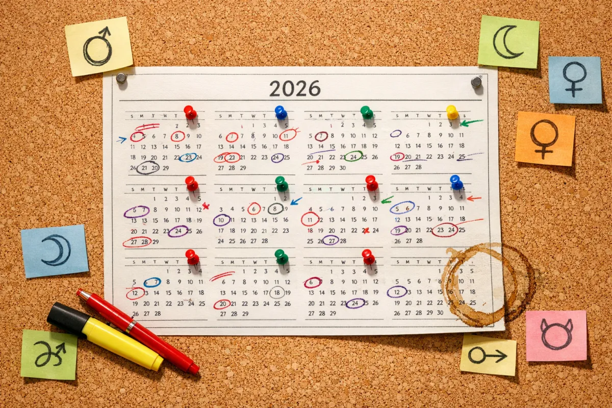 Retrograde Planets 2026: The Complete Calendar and How Each Retrograde Affects You